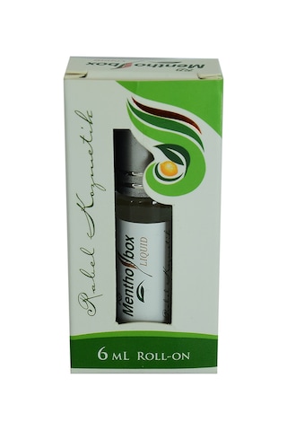 Mentholbox Menthol Masaj Yağı Likit Roll On Menthol Nane Limon Bitkisel Yağlar Karışımlı 6 ML