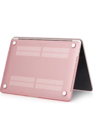 Arabulalaca Macbook Air 13.6 Inç A3449 A3240 A3113 A2681 M2 / M3 / M4 / M5 Kılıf Hardcase Kapak Klavye Koruyucu +ekran Koruyucu 3 L Pembe