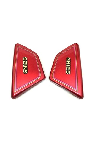 Novahub Yan Yan Pil Panelleri Motosiklet Kırmızı Kapak Kapak Için Gn125 Gn Çerçevesi Altın 125 Hj Altın