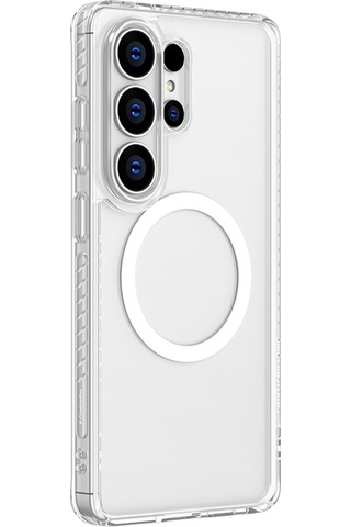 Galaxy Uyumlu S26 Ultra Kılıf M-safe Özellikli Airbag Tasarımlı Amazingthing Titan Mag Case Kapak Şeffaf Şeffaf