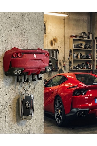 Anahtar Askısı Ferrari 812 Superfast Temalı