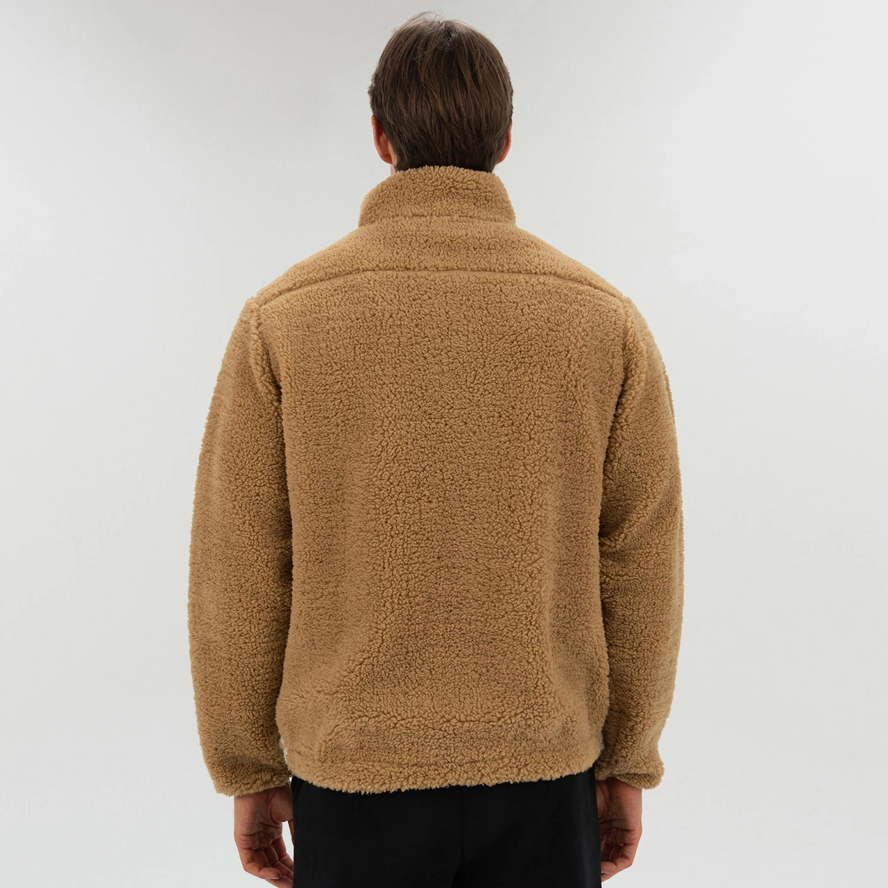 Everlast Winter Essentials Full Zip Sherpa Erkek Krem Sweatshirt Tm0110 Krem