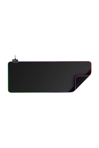 Mp22 Rgb Led'li Gaming Mouse Pad Xl Mouse Pad Tam Boy, 300x800x3 Mm, Siyah