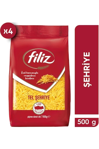 Filiz Tel Şehriye 4 x 500 G