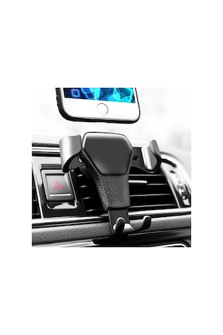 Araç İçi Klima Izgarasına Takılabilen Plastik Oto Telefon Tutucu Gravity