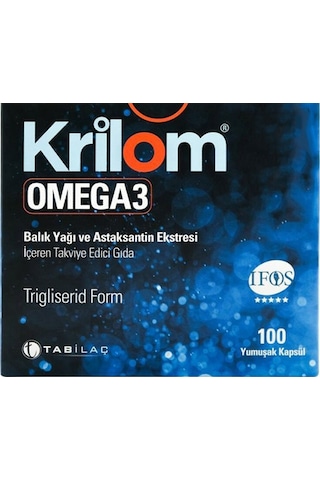 Krilom Omega-3 2 x 100 Kapsül