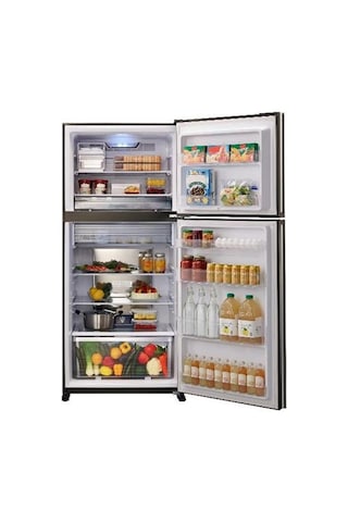 Sharp SJ-XG690G-SL A++ 556 LT No Frost Çift Kapılı Buzdolabı - Gümüş