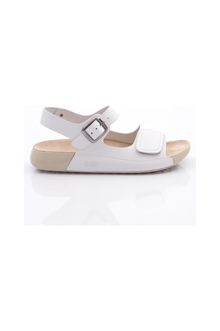 Dgn P28 Kadin Çift Bantli Sandalet P28-1512-R0198 Beyaz