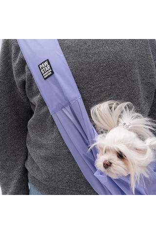 Pawstar Lila Crossbody Çanta Kedi Köpek Taşıma Çantası