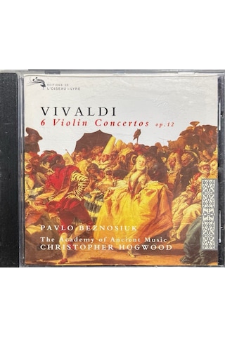 Plak Değildir Cd Dir Cd Vivaldi 6 Violin Concertos Op.12 Cd