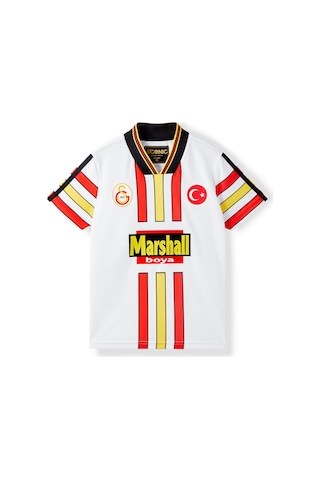 Gsstore Galatasaray 1998-1999 Retro Çocuk Forma C251568 Beyaz