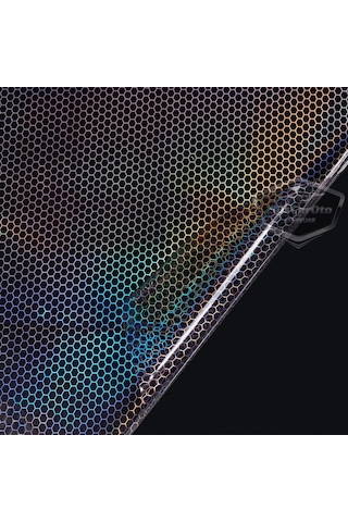 Koyu Siyah Hologram Petek Desen Far Stop Filmi Far Folyosu Far Çizik Çizilme Engelleyici Folyo 100 X 30 Cm 00 Şüscaroto Aksesuar