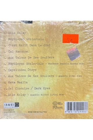 Plak Değildir Cd Dir Cd Saligh Saka Ve Arkadaşları Törkiş Şeşın