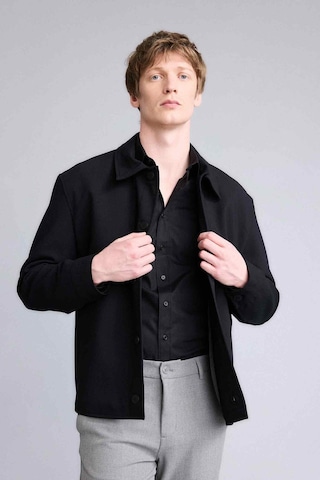 Defacto Regular Fıt Polo Yaka Astarlı Blazer Ceket G6393ax26spbk27 Siyah-bk27