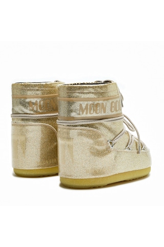 Bot Kar Kadın 80d1409440-b002 Moon Boot Icon Low Glitter Gold Altın