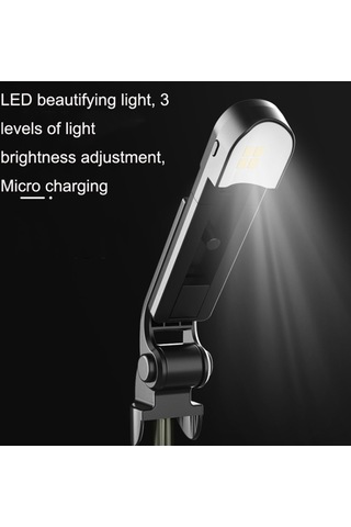 Cbtx Xt02sp Mini Bluetooth Canlı Tripod Selfie Stick Beyaz