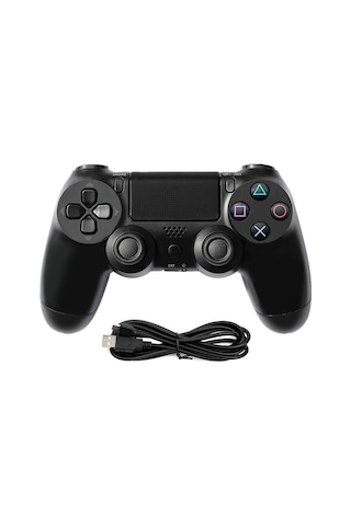 Vkemall Ps4 Kablolu Oyun Kontrolcüsü - Ergonomik Tutuş, Dürtü Hassas Tuşlar Ve Kesintisiz Bağlantı İle Oyun Deneyimini Artırın Mavi Kamuflaj