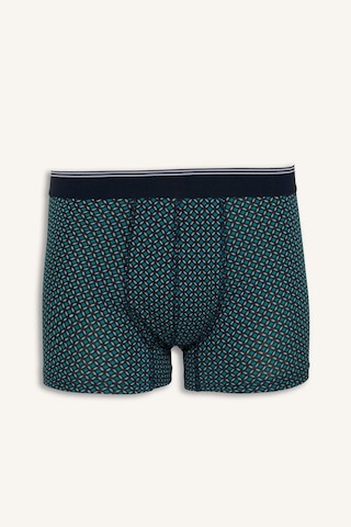 Defacto Regular Fıt Baskılı 3lü Boxer D2314ax26aunv135 Lacivert-nv135