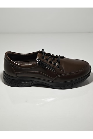 Cem Pekşen Maggy Bk7011f Kadın Günlük Deri Comfort Ayakkabı Kahve