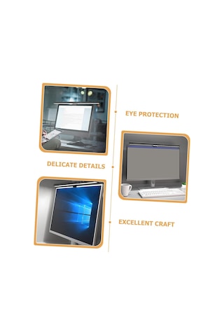 Bilgisayar Ekranı Işık Çubuğu Monitörü Işık Anti-ışık Özelliği Led Ve Göz İçin Ayarlanabilir Parlaklık