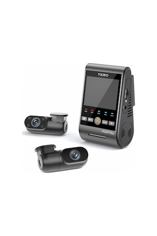 Viofo A229 Plus 3 Kameralı Ön-iç-arka 2k+2k+1080p Hdr Sony Starvis 2 Wifi Gps Li Araç Kamerası