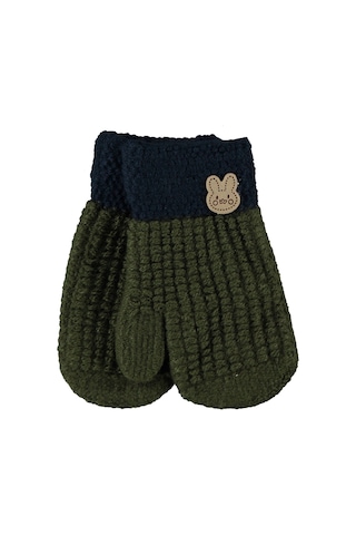 Kitti Erkek Çocuk Eldiven 1-3 Yaş Haki A7240100423w1-1