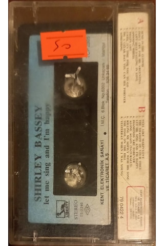 Plak Değildir Kaset Tir Shirley Bassey / Let Me Sing And I'm Ha