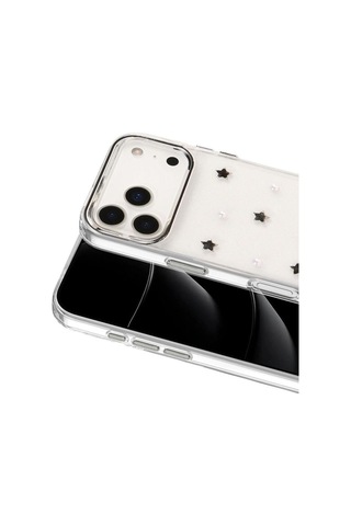 Apple İphone 17 Pro Fiyonk Desenli Kapak