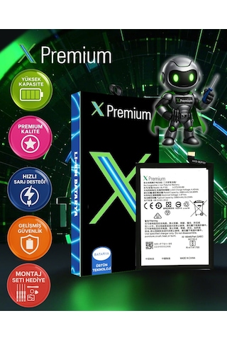 Xpremium Oppo A72 Uyumlu Batarya Pil Süper Yüksek Kalite 5000 Mah Blp781