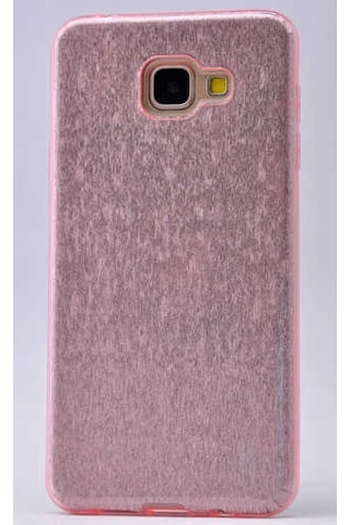 Galaxy Uyumlu A5 2016 Kılıf Zore Shining Silikon Gümüş