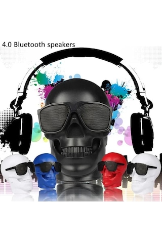 Kaplama Kafatası Taşınabilir Kablosuz Bluetooth Hoparlör Mini Subwoofer Stereo Dsp Uyumlu Telefon/pc Açık Araba Su Geçirmez Ses