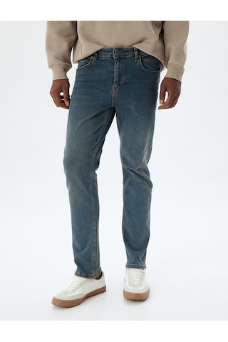 Koton Brad Kot Pantolon Slim Fit Normal Bel Orta İndigo 5wam40010ıd İndigo