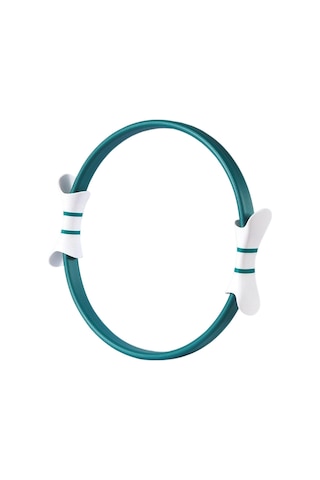 Suntek Pilates Direnç Halkası Yoga Circle Çift Kolları Yeşil