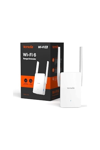 Tenda Wifi Amplifikatör Wifi Tekrarlayıcı Wifi Genişletici A23 Ax1500 Çift Bant 5ghz: 1201mbps+2.4ghz: 300mbps 2 5dbi Antenler, Gigabit Bağlantı Noktası, Ap Modu, Mu-mımo, Wpa3, Ipv6, Led, Tüm Yönlendiricilerle Uyumlu