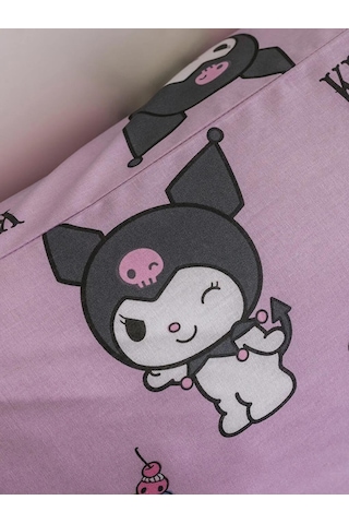 Lcw Home Karişik Kuromi Baskılı Çocuk Pike Seti Lila