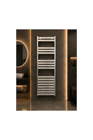 Alüminyum Özel Üretim Mat İnox 50x170 Petsa Slim Havlupan