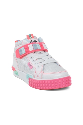 M.p 242-3308ft Kız Çocuk Sports Hi Sneaker Ayakkabı Beyaz-beyaz Beyaz