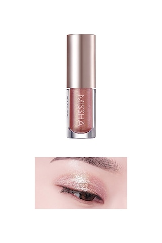 Missha Işıltılı ve Parlak Glitter Likit Göz Farı No.4 Eternal Rose Prism Liquid Eyeshadow Shine