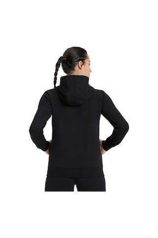 Arena Team Hooded Jacket Panel Kadın Siyah Günlük Stil Ceket 004895500