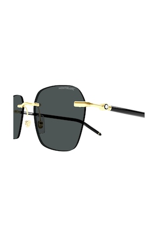Mont Blanc Mb0270s 001 51 Erkek Güneş Gözlüğü Gri
