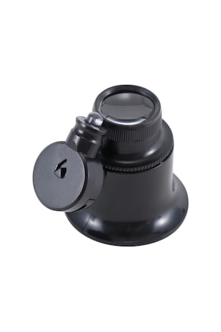 Nikula-20x Büyütmeli,saat,takı Onarım Için Cam Lensli Optik Işıklı Göz Büyüteç-mg13b--9a
