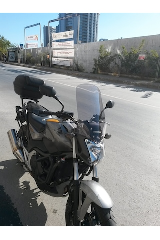 12-20 Honda Nc 700S. Nc 750S Uzun Ön Cam Zeus 52cm 4mm