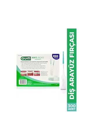 Gum Soft Picks Ara Yüz Fırçası 300 Adet