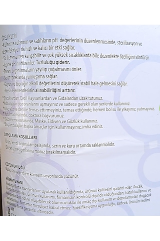 Orgosit 20 KG Sıvı Organik Asit Karışımı-Toprak Düzenleyici Kireç Ve Tuz Çözücü