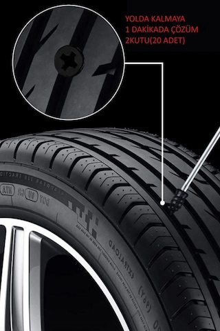 20 Adet Çok Amaçlı Araba Lastiği Tamir Kavuçuğu
