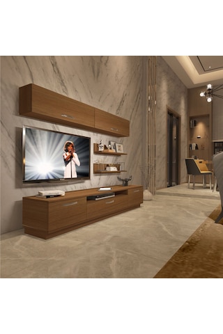Decoraktiv Trendstyle 5 Mdf Tv Ünitesi Tv Sehpası Ceviz