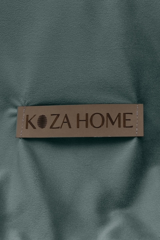 Koza Home Linda Yeşil Kadife Çift Kişilik Nevresim Takımı 200x220 4 Yastıkl Yeşil