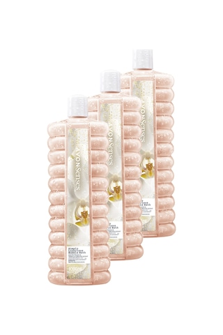 Avon Simply Luxurious Beyaz Şeftali Ve Vanilya Orkide Kokulu Banyo Köpüğü 3 x 1 L