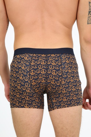 Five Pocket Fpb8001 Desenli Erkek Boxer Peace