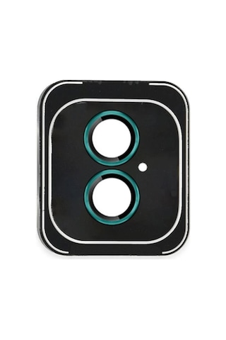 Joko Apple İphone 16 Pvd Metal Kamera Lens Darbeye Dayanıklı Tam Uyumlu - Yeşil
